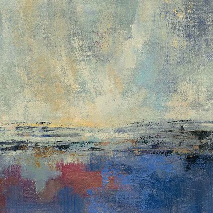 Framed Coastal View I v2 Print