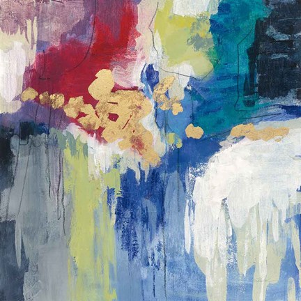 Framed Sparkle Abstract III Print