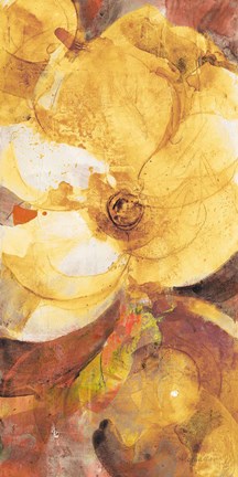 Framed Fall Garden I Print