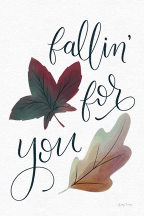 Framed Fallin For You Print