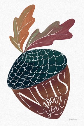 Framed Nuts About You Print