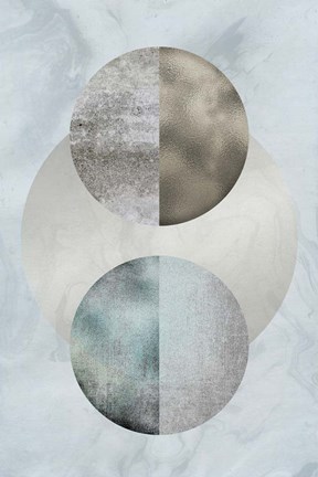 Framed Marle Geometry II Print