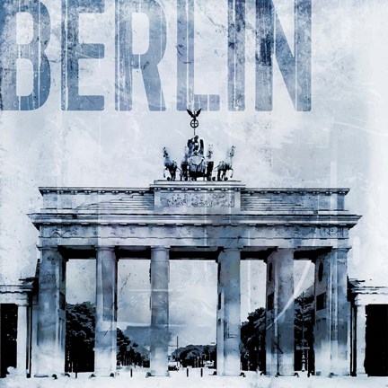 Framed Berlin V Print
