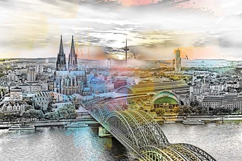 Framed Cologne II Print