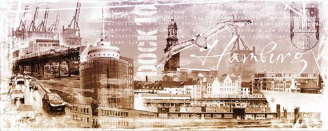 Framed Hamburg III Print