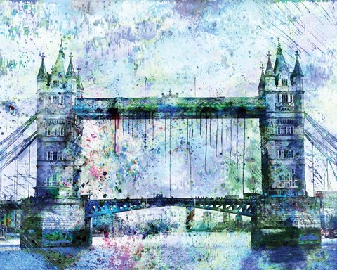 Framed London Bridge Print