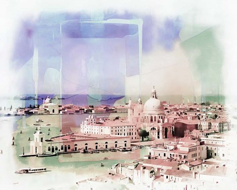 Framed Venice II Print