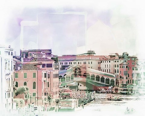 Framed Venice III Print