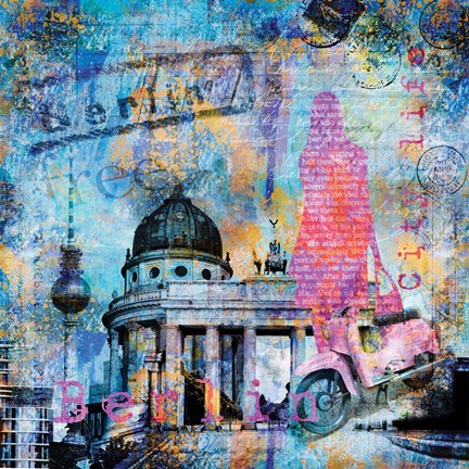 Framed Urban Berlin Print