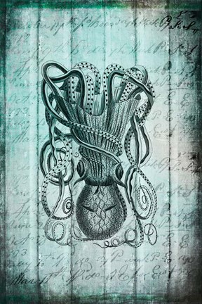 Framed Octopus Print