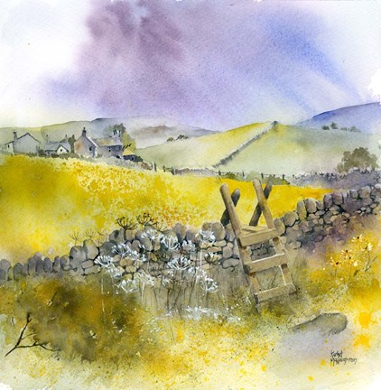 Framed Ladder Stile Print