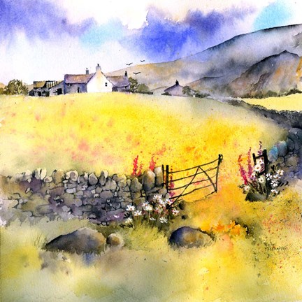 Framed Summer Meadow Print