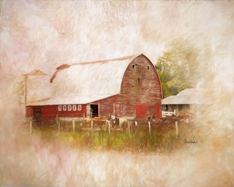 Framed Sully's Barn Print