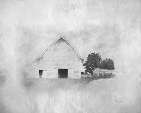 Framed Family Barn II Print