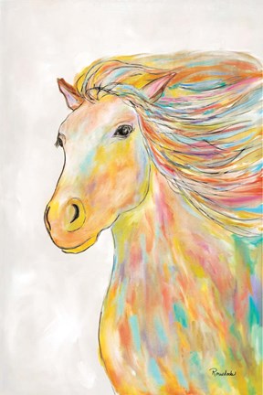 Framed Into the Wind Print