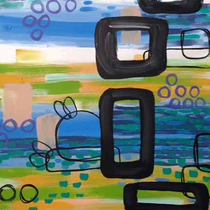 Framed Abstract II Print