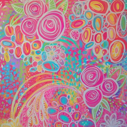 Framed Florals Print