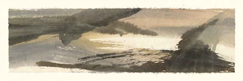 Framed Brushscape III Print