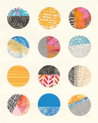 Framed Repetition II Print