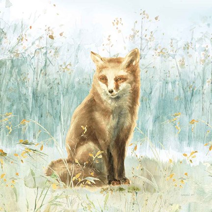 Framed Meadows Edge IV Print