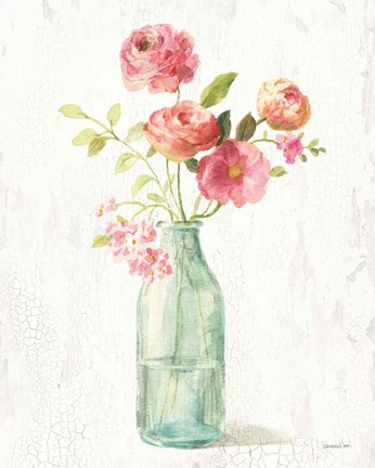 Framed Full Bloom VI Print