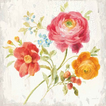 Framed Full Bloom III Print