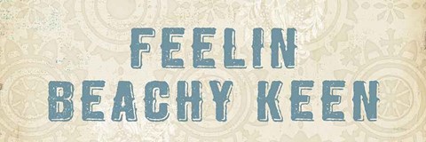 Framed Beach Treasures VII  No Shells Print