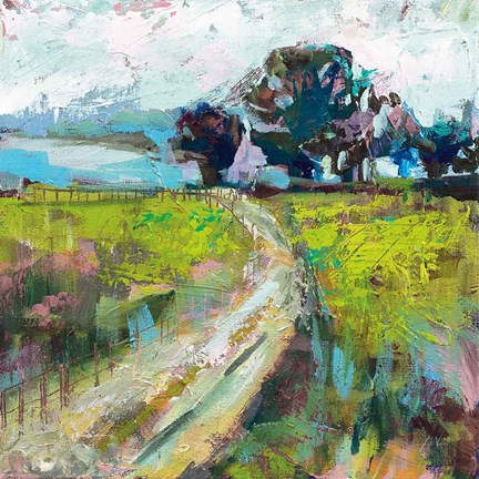 Framed Meadow v2 Print