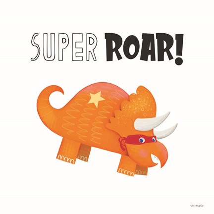 Framed Super Roar Print