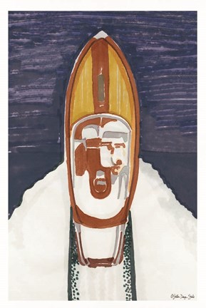 Framed Water Ski Show 2 Print