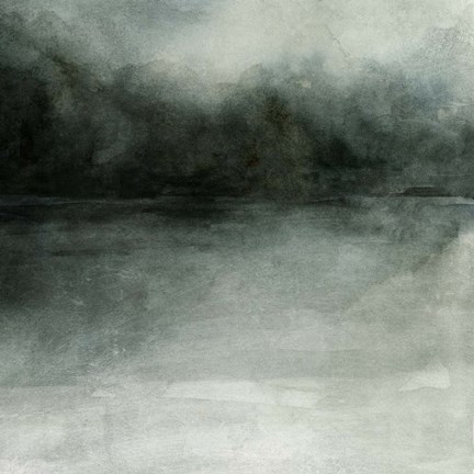 Framed Smoky Landscape II Print