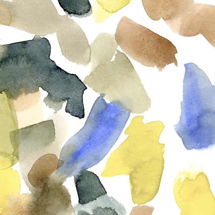 Framed Watercolor Palette II Print