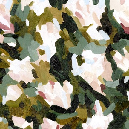 Framed Floral Frenzy II Print