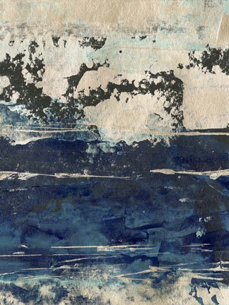 Framed Silver Surf II Print