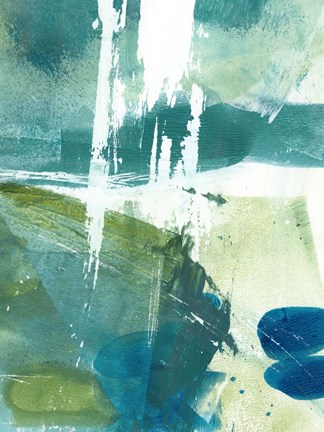 Framed Emerald Mine I Print