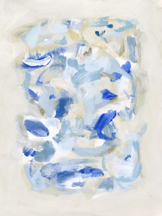 Framed Tinted Abstract II Print