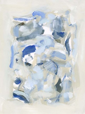 Framed Tinted Abstract IV Print