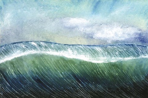 Framed Big Surf I Print