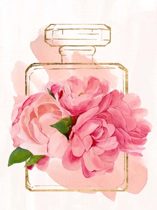 Framed Perfume Bloom II Print
