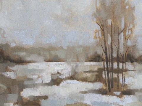 Framed Snowscape II Print