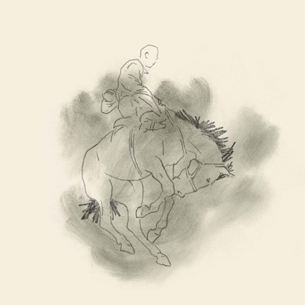 Framed Broc Buster I Print