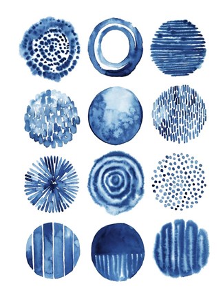 Framed Differing Drops II Print