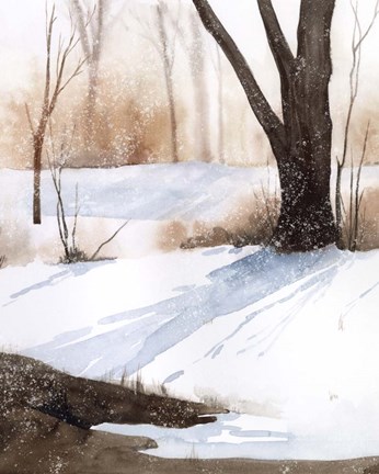 Framed Snowland II Print