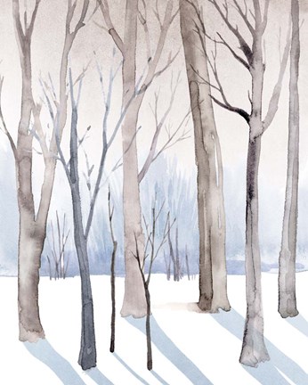 Framed Woodland Whisper II Print