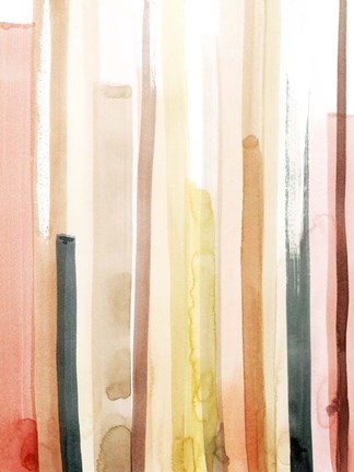 Framed Coral Reach I Print