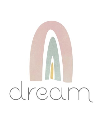 Framed Rainbow Play IV Print