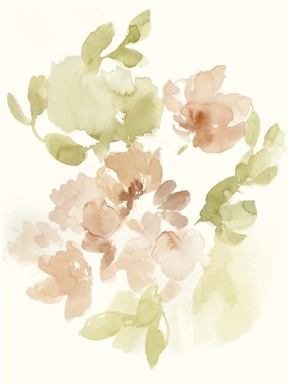 Framed Softest Petals II Print