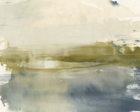 Framed Olive on the Horizon II Print