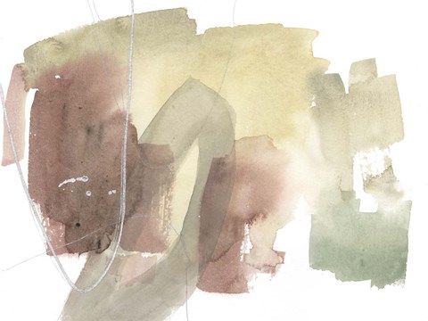 Framed Warm Occurences II Print