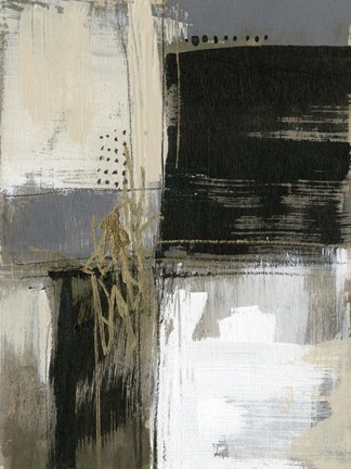 Framed Neutral Divisions I Print